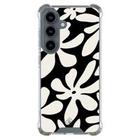 Samsung Galaxy S25 shockproof hoesje - Noir bloom