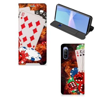 Sony Xperia 10 III Hippe | Standcase | Casino