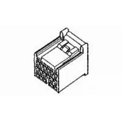 TE Connectivity 353031-1 Male header, inbouw (standaard) Inhoud: 1 stuk(s) Bulk