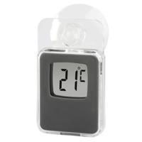 Hama Raamthermometer Voor Binnen En Buiten Digitaal 7,5 X 4,6 Cm Grijs Hama Raamthermometer Voor Binnen En Buiten Digitaal 7,5 X 4,6 Cm Grijs