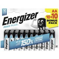 Energizer Max Plus AA batterij (penlite) Alkaline 1.5 V 20 stuk(s) - thumbnail