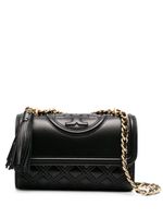 Tory Burch petit sac porté épaule Fleming Convertible - Noir - thumbnail