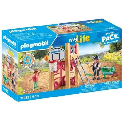 PLAYMOBIL 71475 Timmerman met speeltorentje
