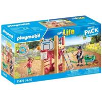 PLAYMOBIL 71475 Timmerman met speeltorentje - thumbnail