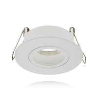 GU10/MR16 inbouwarmatuur wit kantelbaar | Voor 50mm LED spots | IP65 | ThatsLed | Spotjes in plafond | Inbouwspots | Spotjes woonkamer | Led spots | |