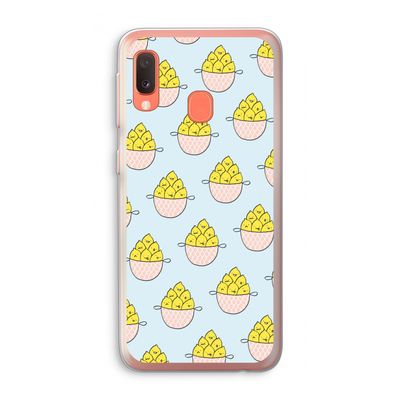 Citroenen: Samsung Galaxy A20e Transparant Hoesje