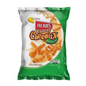 Herr's - Crunchy Cheestix Jalapeno - 255g