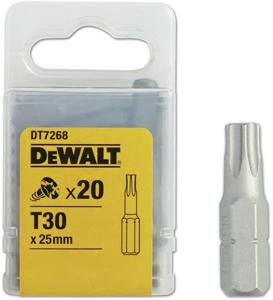 DeWalt Accessoires 25mm schroefbit voor Torx schroeven T30 - DT7268-QZ