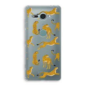 Luipaard: Sony Xperia XZ2 Compact Transparant Hoesje
