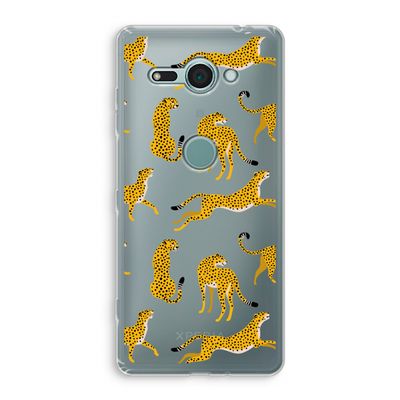 Luipaard: Sony Xperia XZ2 Compact Transparant Hoesje