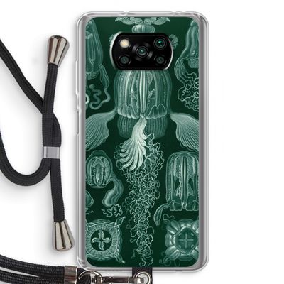 Haeckel Cubomedusae: Xiaomi Poco X3 Pro Transparant Hoesje met koord
