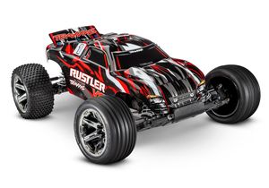 Traxxas Rustler VXL brushless truggy RTR - Magnum 272R Transmissie - Rood