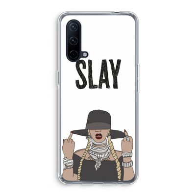 Slay All Day: OnePlus Nord CE 5G Transparant Hoesje