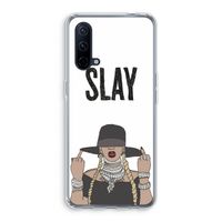 Slay All Day: OnePlus Nord CE 5G Transparant Hoesje