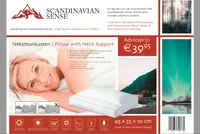 Scandinavian Sense Neksteunkussen - 45 x 55 x 10 cm