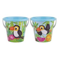 Basic Emmer met toekan-print 17 cm
