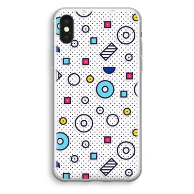 8-bit N°9: iPhone XS Transparant Hoesje