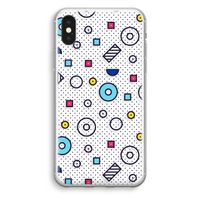 8-bit N°9: iPhone XS Transparant Hoesje
