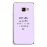 Sprong: Samsung Galaxy A3 (2016) Transparant Hoesje