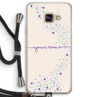 Sterren: Samsung Galaxy A3 (2016) Transparant Hoesje met koord