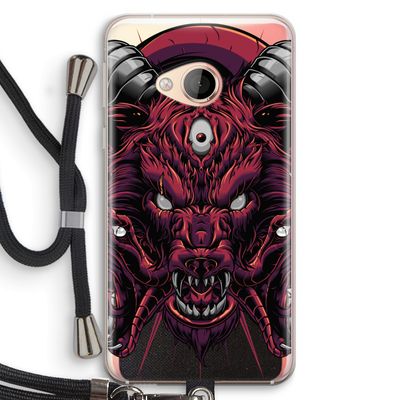 Hell Hound and Serpents: HTC U Play Transparant Hoesje met koord