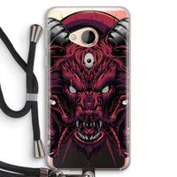 Hell Hound and Serpents: HTC U Play Transparant Hoesje met koord