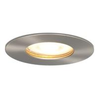Bari LED Inbouwspot - 4 Watt 345 lumen - 2700K Warm Wit - GU10 - Dimbaar - Rond - IP65 Waterdicht - RVS - Voor binnen, buiten en badkamer