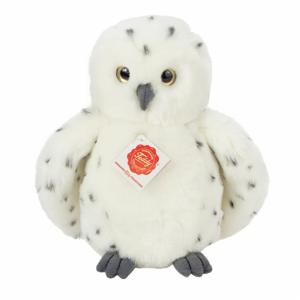 Hermann Teddy Knuffeldier Sneeuwuil - zachte pluche stof - premium knuffels - wit - 21 cm   -