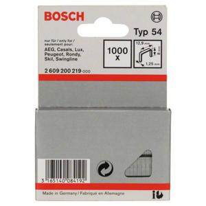 Bosch Accessories 2609200219 Nieten met plat draad Type 54 1000 stuk(s) Afm. (l x b) 8 mm x 12.9 mm