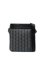 Lacoste The Blend monogram messenger bag - Noir