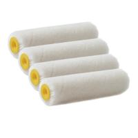 Sorex Verfroller met vacht - 5x - anti spatten - 2,5 x 10 cm - pluisvrij - Verfspullen - Schilderen