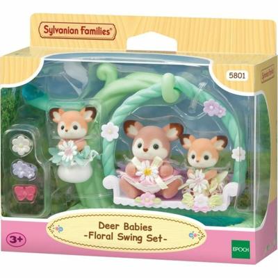 Ledenpop Sylvanian Families Ciervo bebé y columpio dieren