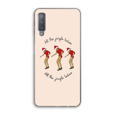 Jingle Ladies: Samsung Galaxy A7 (2018) Transparant Hoesje