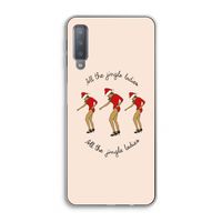 Jingle Ladies: Samsung Galaxy A7 (2018) Transparant Hoesje
