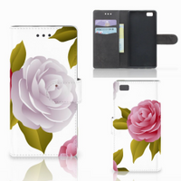 Huawei Ascend P8 Lite Hoesje Roses