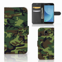 Samsung Galaxy J5 2017 Telefoon Hoesje Army Dark - thumbnail