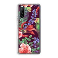 Papegaaien: Sony Xperia 10 III Transparant Hoesje