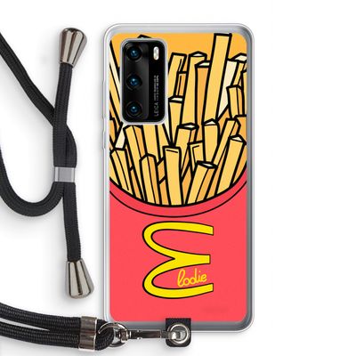 McElodie: Huawei P40 Transparant Hoesje met koord