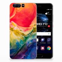 Smartphone hoesje Huawei P10 Watercolor Dark