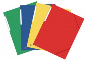 Oxford Top File+ elastomap, voor ft A3, geassorteerde kleuren