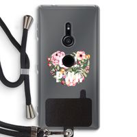 GRL PWR Flower: Sony Xperia XZ2 Transparant Hoesje met koord
