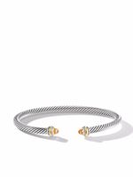 David Yurman bracelet Cable Classics en or 18ct et argent sterling serti de citrine - thumbnail