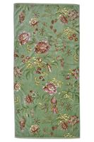 Pip Studio Grote Handdoek Secret Garden Groen 70x140cm