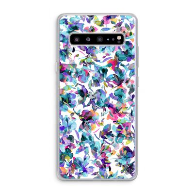 Hibiscus Flowers: Samsung Galaxy S10 5G Transparant Hoesje