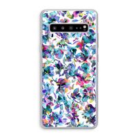 Hibiscus Flowers: Samsung Galaxy S10 5G Transparant Hoesje