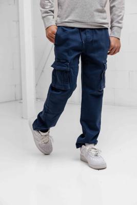 Vingino Claudio Loose Jeans Kids Donkerblauw - Maat 128 - Kleur: Donkerblauw | Soccerfanshop