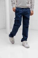 Vingino Claudio Loose Jeans Kids Donkerblauw - Maat 128 - Kleur: Donkerblauw | Soccerfanshop