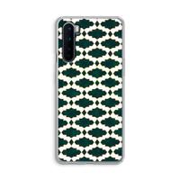 Moroccan tiles: OnePlus Nord Transparant Hoesje