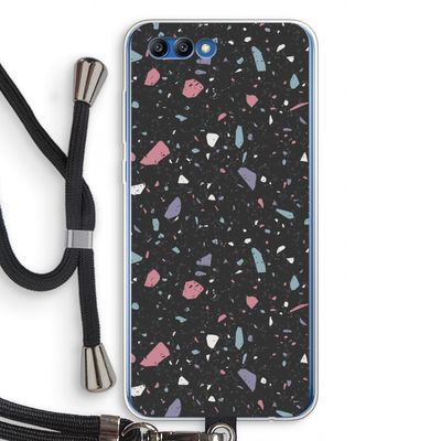 Terrazzo N°16: Honor 10 Transparant Hoesje met koord