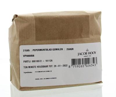 Jacob Hooy Pepermuntblad gemalen 250 Gram